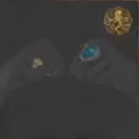 Skull and Bones - Topaz Ring