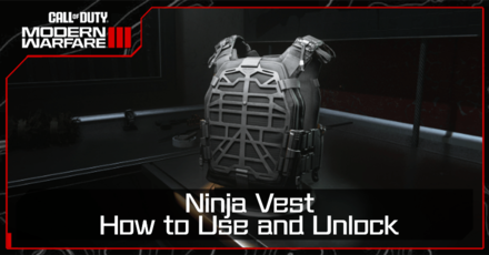 Modern Warfare 3 - Ninja Vest