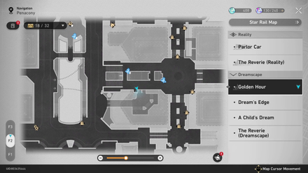 Honkai Star Rail -cocona location
