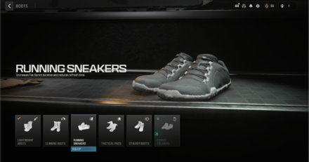 Ninja Vest and Covert Sneakers Effect