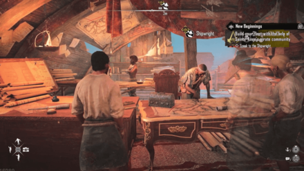 Skull and Bones - Speak to the Shipwright