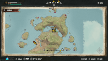 Skull and Bones - Acacia Map Location