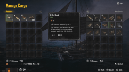 Skull and Bones - Manage Cargo