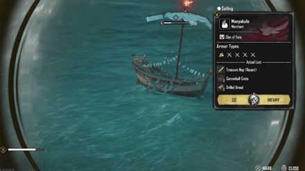 Skull and Bones - Obtain a Treasure Map from Enemies