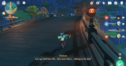 Genshin - The Glede Returns to the Pavilion - Talk to Gaming