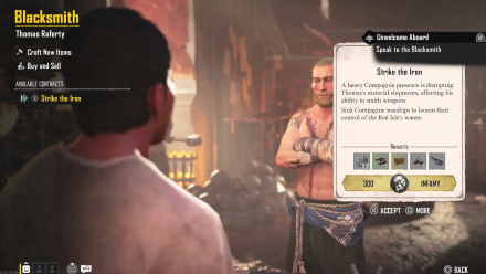 Skull and Bones - Deliver the Cogwheels to the Blacksmith