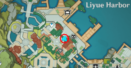 Genshin - 2024 Lantern Rite Character Locations - Act 3 Qiqi and Yaoyao Map