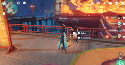 Genshin - 2024 Lantern Rite Character Locations - Act 3 Mountain Shaper and Moon Carver World