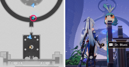 Honkai Star Rail - Dr. Blues Location