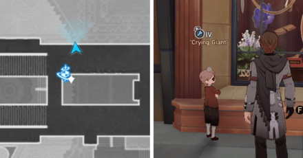 Honkai Star Rail - Clockwork IV Location in Golden Hour