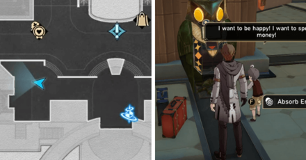 Honkai Star Rail - Angry Gear Location - Pepeshi in front of Cash-Spewer in Golden Hour