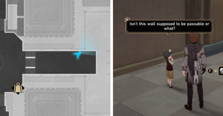 Honkai Star Rail - Angry Gear Location - Pepeshi Looking at Invisible Wall in Golden Hour