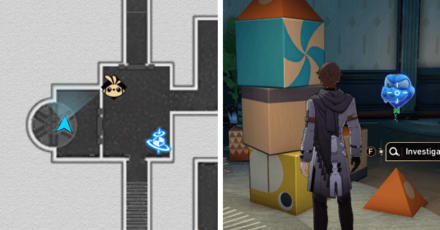 Honkai Star Rail - Sad Gear Location - Toy Block Tower in A Child