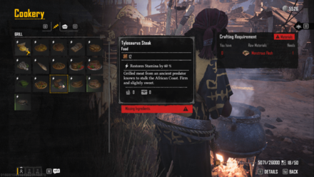 Skull and Bones - Tylosaurus Steak