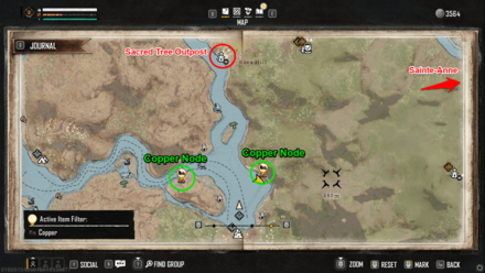 Skull and Bones - Copper Map Locations