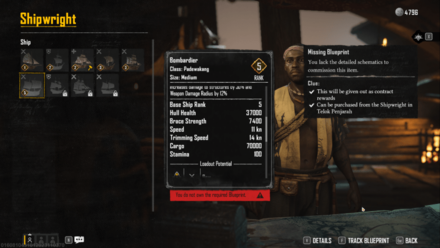 Skull and Bones - Bombardier Padewakang