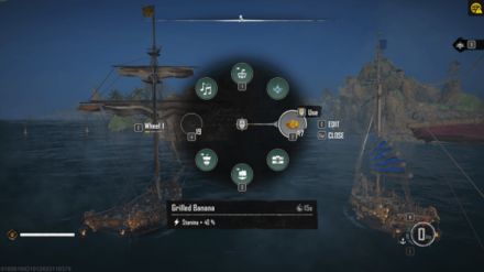 Skull and Bones - Eat Food to Restore Stamina