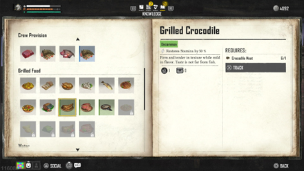 Skull and Bones Food