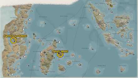 Sunken Goldmine Location