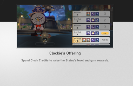 Spend Clockie Credits