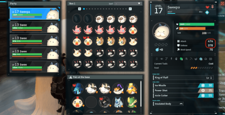 Palworld - Infinite Sweepa Glitch Step 5