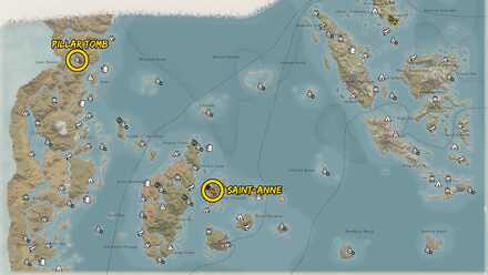 Pillar Tomb Location