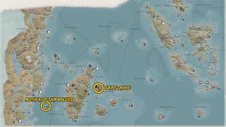 Mother of Shipwrecks Location