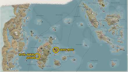 Royal Burial Ground Location