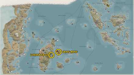 Vorona Falls Location