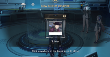 Honkai Star Rail - The Scholar Sticker