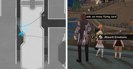 Honkai Star Rail - Angry Gear Location - Pepeshi at the Lower Central Walkway in Golden Hour