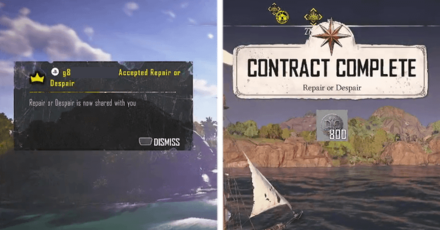 Skull and Bones Repair or Despair Contract Accepted