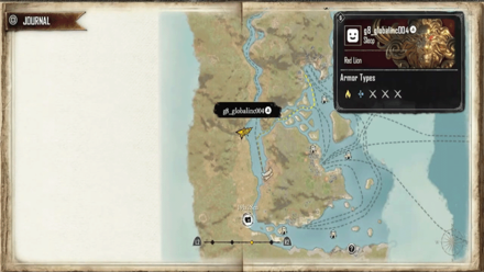 Skull and Bones - Sultanate of Sohar Treasure Map Location