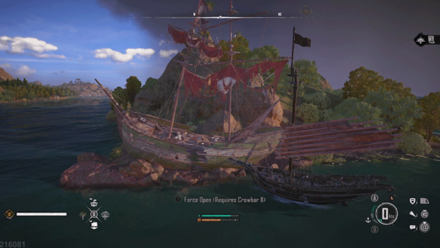 Skull and Bones - Medium Shipwreck