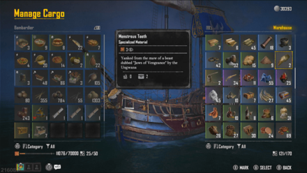 Skull and Bones - Monstrous Tooth