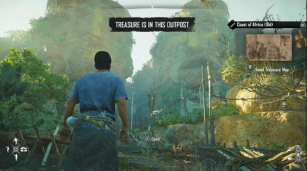 Skull and Bones - Treasure is in this Outpost Notification