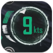 Skull and Bones - White Arrow Speedometer Icon