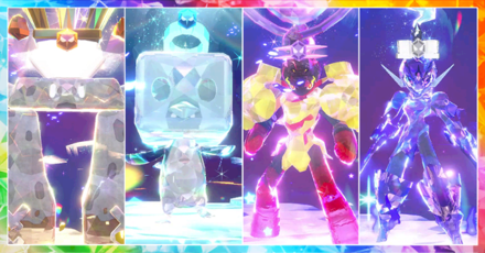 Pokemon SV The Indigo Disk DLC - Armarouge Ceruledge Eiscue Stonjourner Raid - Banner.png