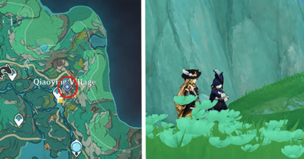 Genshin -  Lantern Rite 2024 Act 4 Quest - Go to Qiaoying Village