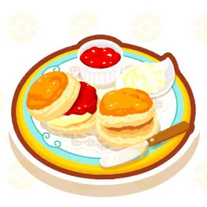 Pokemon Sleep - “Teatime” Corn Scones