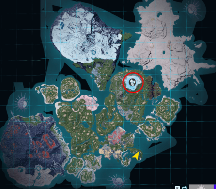 Palworld - Foxcicle Nighttime Habitat