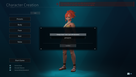 Palworld - Name Character Creation