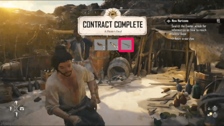 Skull and Bones - Obtaining Crowbar