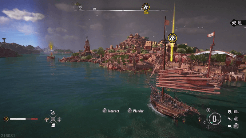 Skull and Bones - Interacting with Settlements