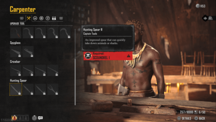 Skull and Bones - Upgrade Hunting Spear
