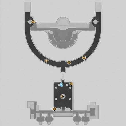 Honkai Star Rail - The Reverie Reality F2 Map