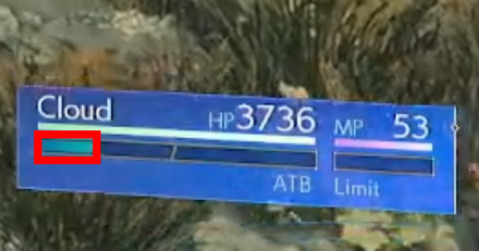 FF7 Rebirth Demo ATB Fill Slightly