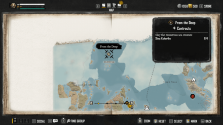 Skull and Bones - Kuharibu Map Location