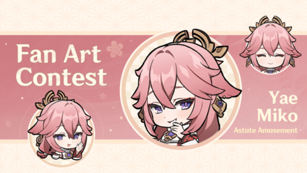 Genshin - “Astute Amusement” Yae Miko Fan Art Contest