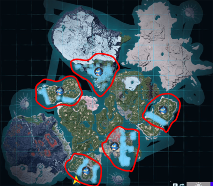 Palworld - Pengullet Nighttime Habitat